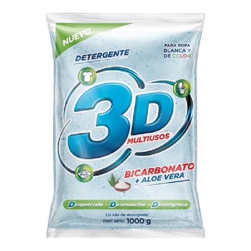 [2607015] DP 3D Bicarbonato Aloe 1.000g